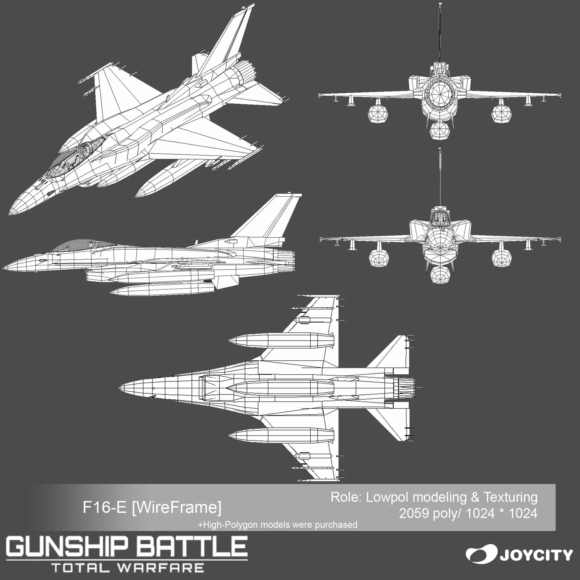 F16I WireFrame