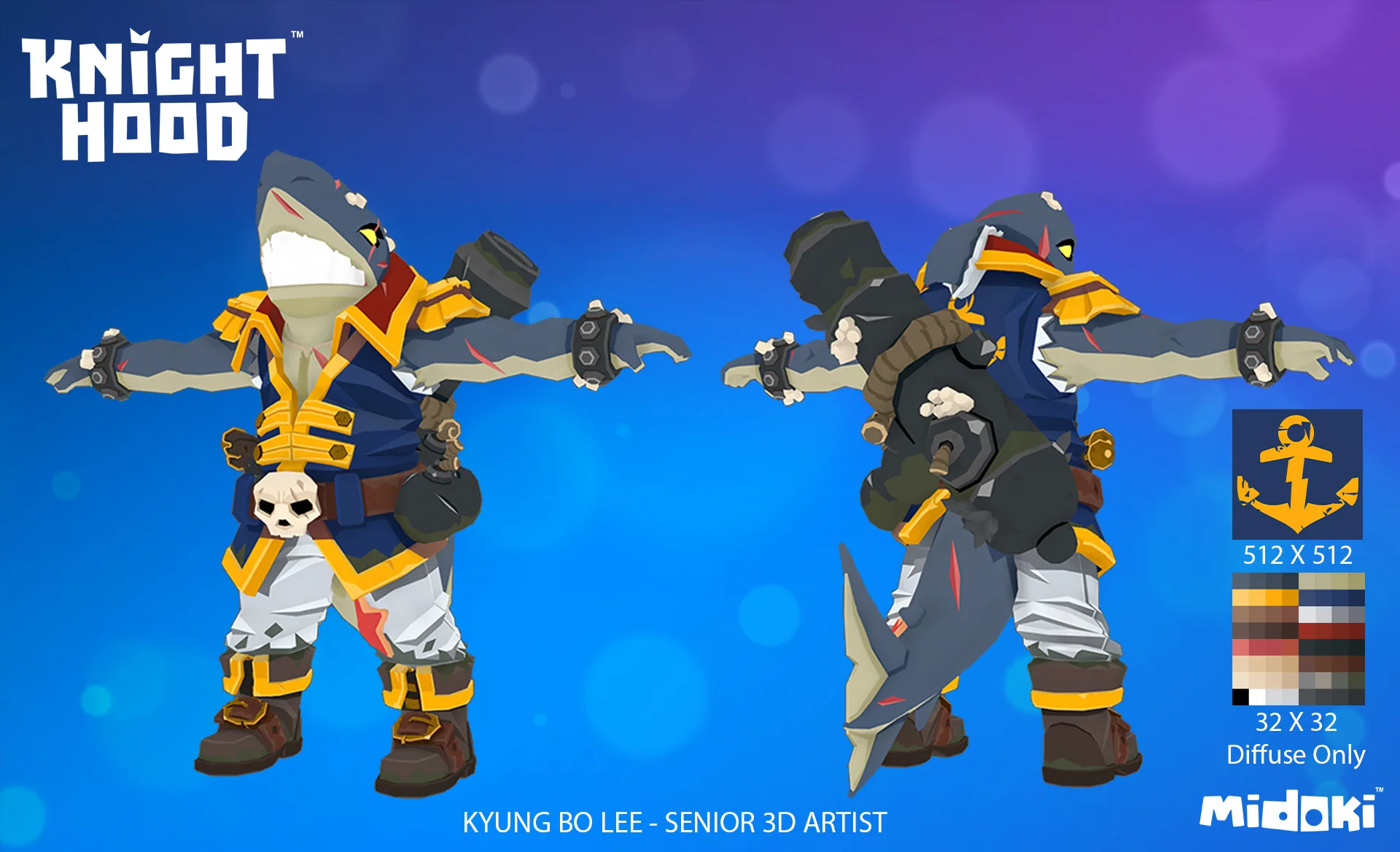 Maya T-Pose Diffuse Only Screenshot