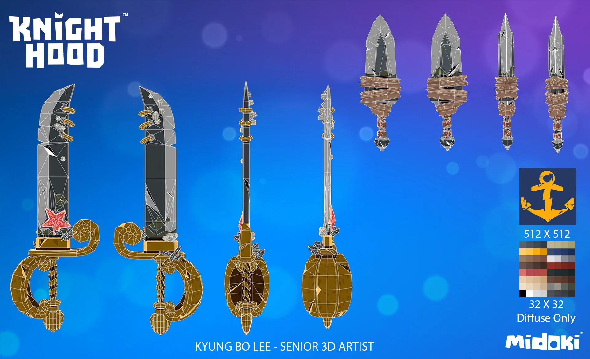 Maya Weapon Diffuse Only Screenshot