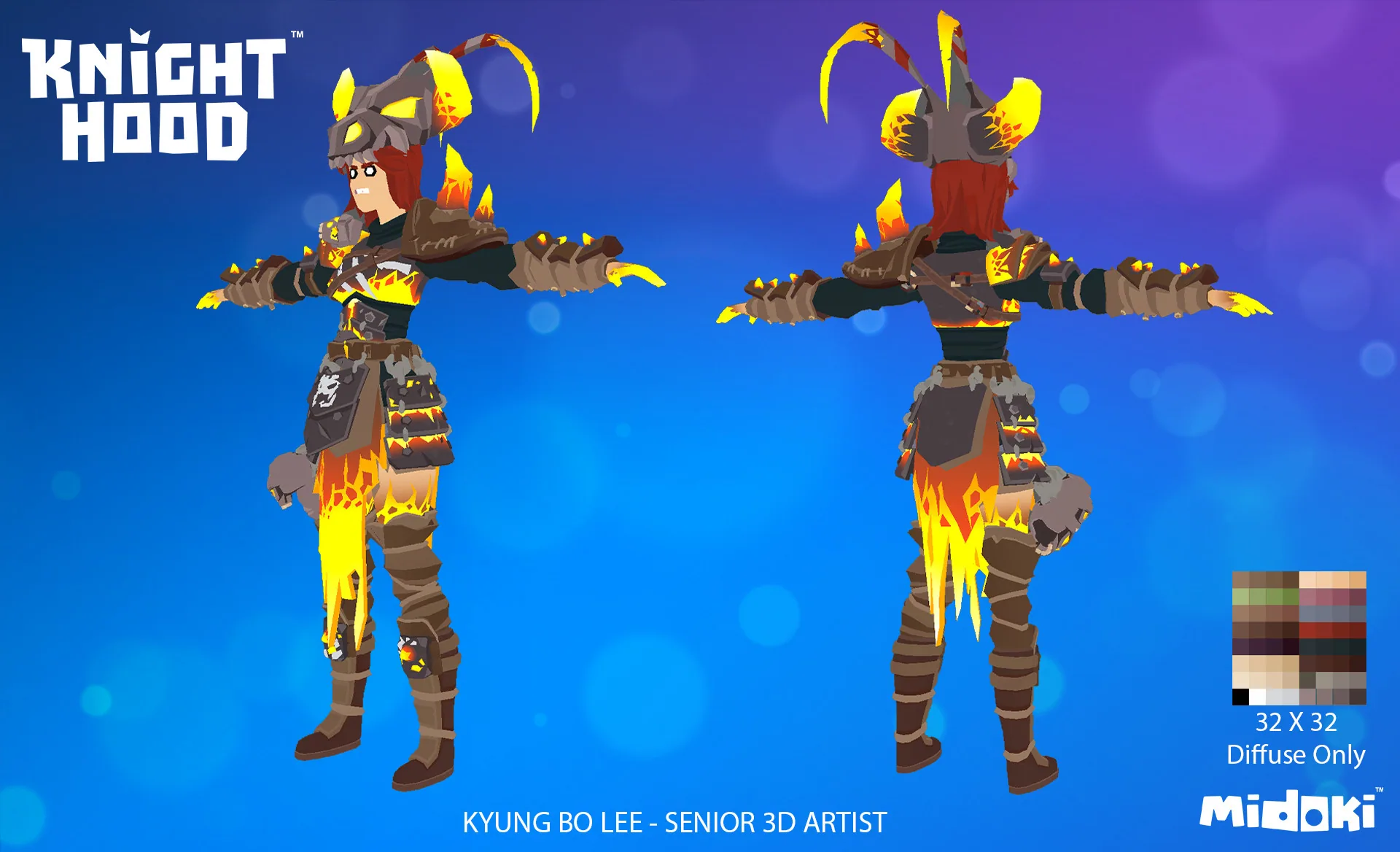 Maya T-Pose Diffuse Only Screenshot