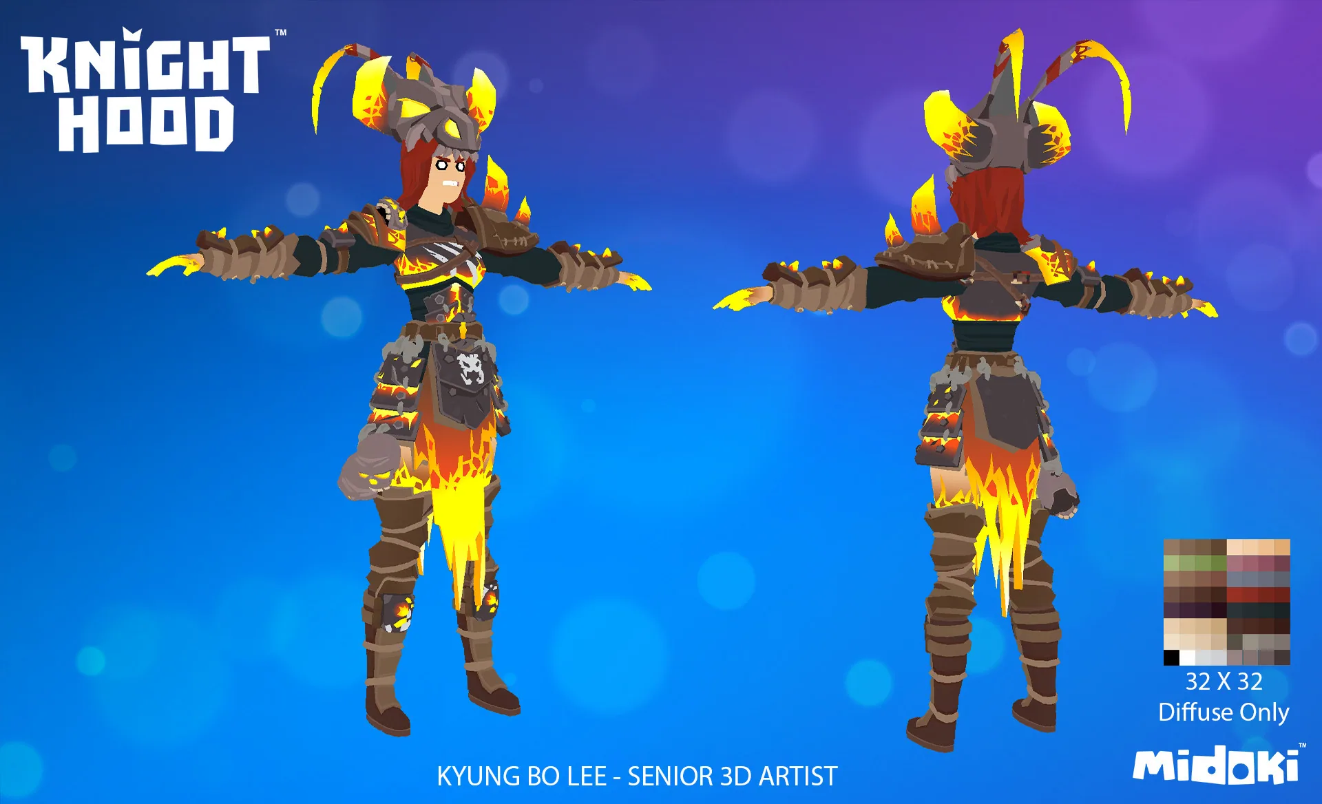 Maya T-Pose Diffuse Only Screenshot