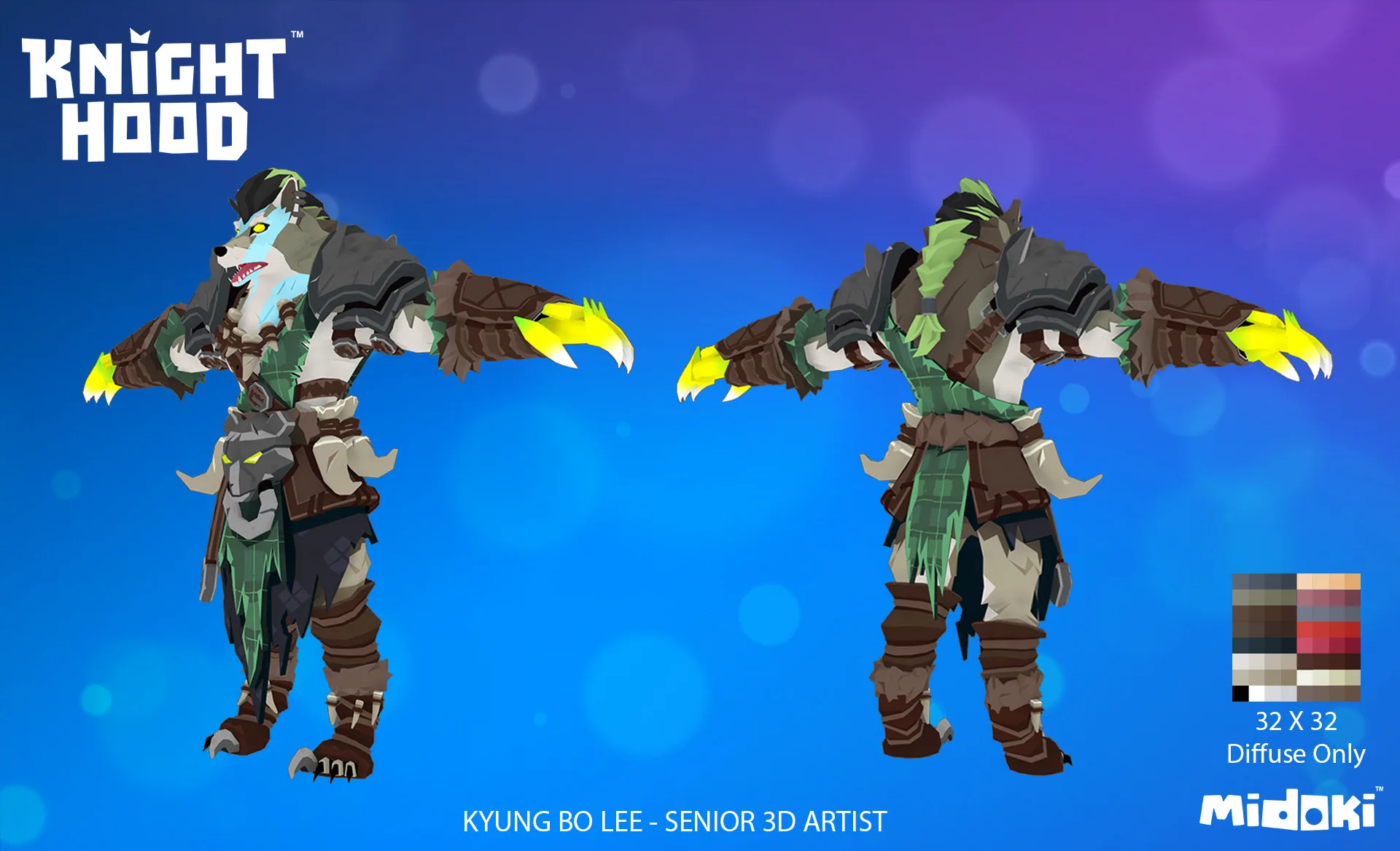 Maya T-Pose Diffuse Only Screenshot