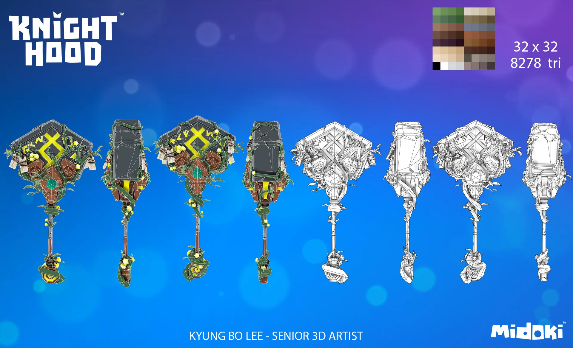 Hammer Diffuse & Wireframe