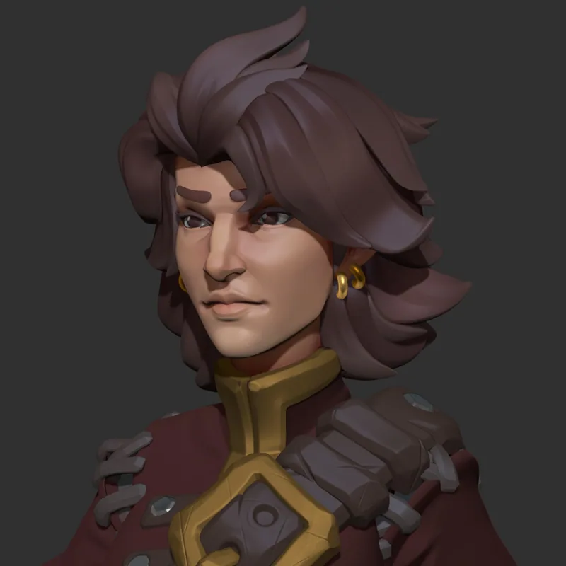 Pirate Character – Experimental Art Process